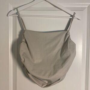 NWT Forever 21 Beige Sleeveless Top Size L